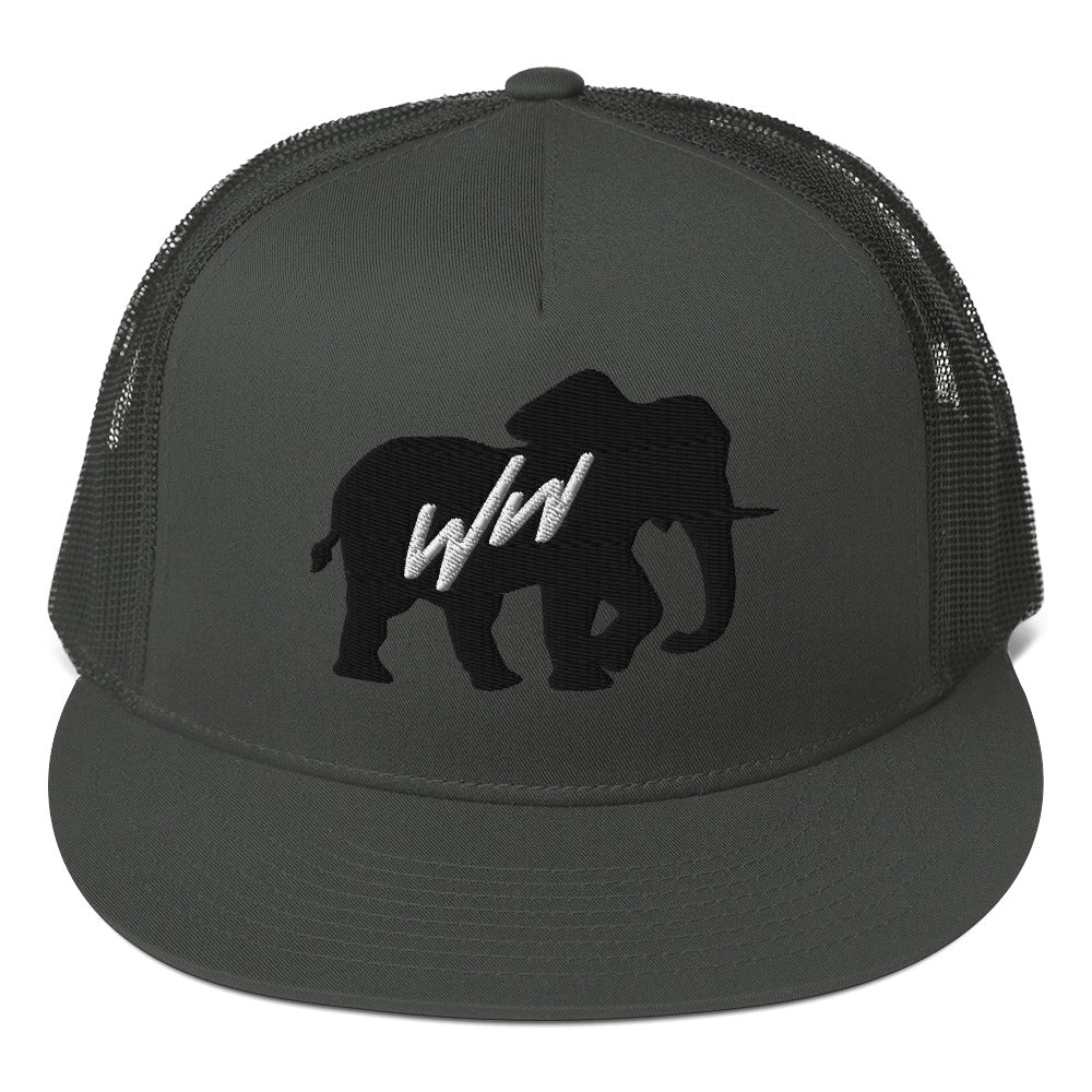 ELEPHANT WW CRUSHER TRUCKER HAT