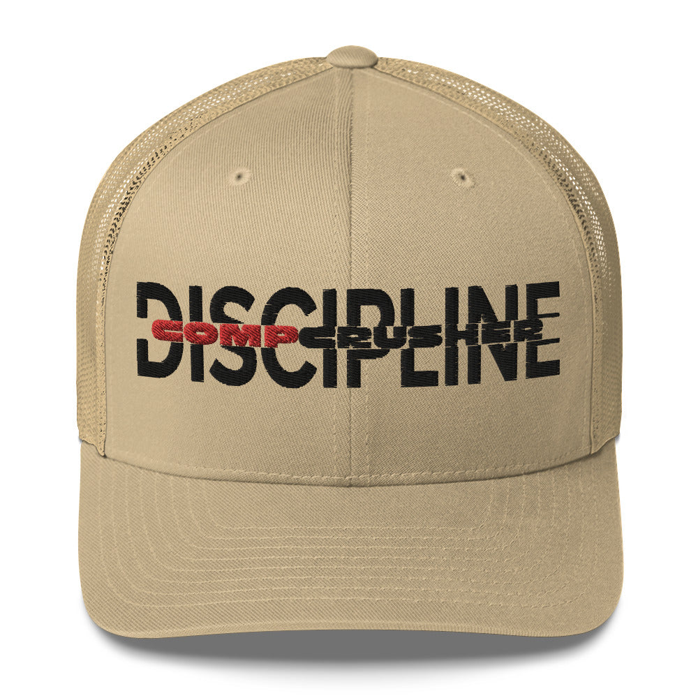 DISCIPLINE COMPCRUSHER TRUCKER HAT