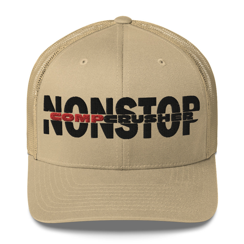 NONSTOP COMPCRUSHER TRUCKER HAT