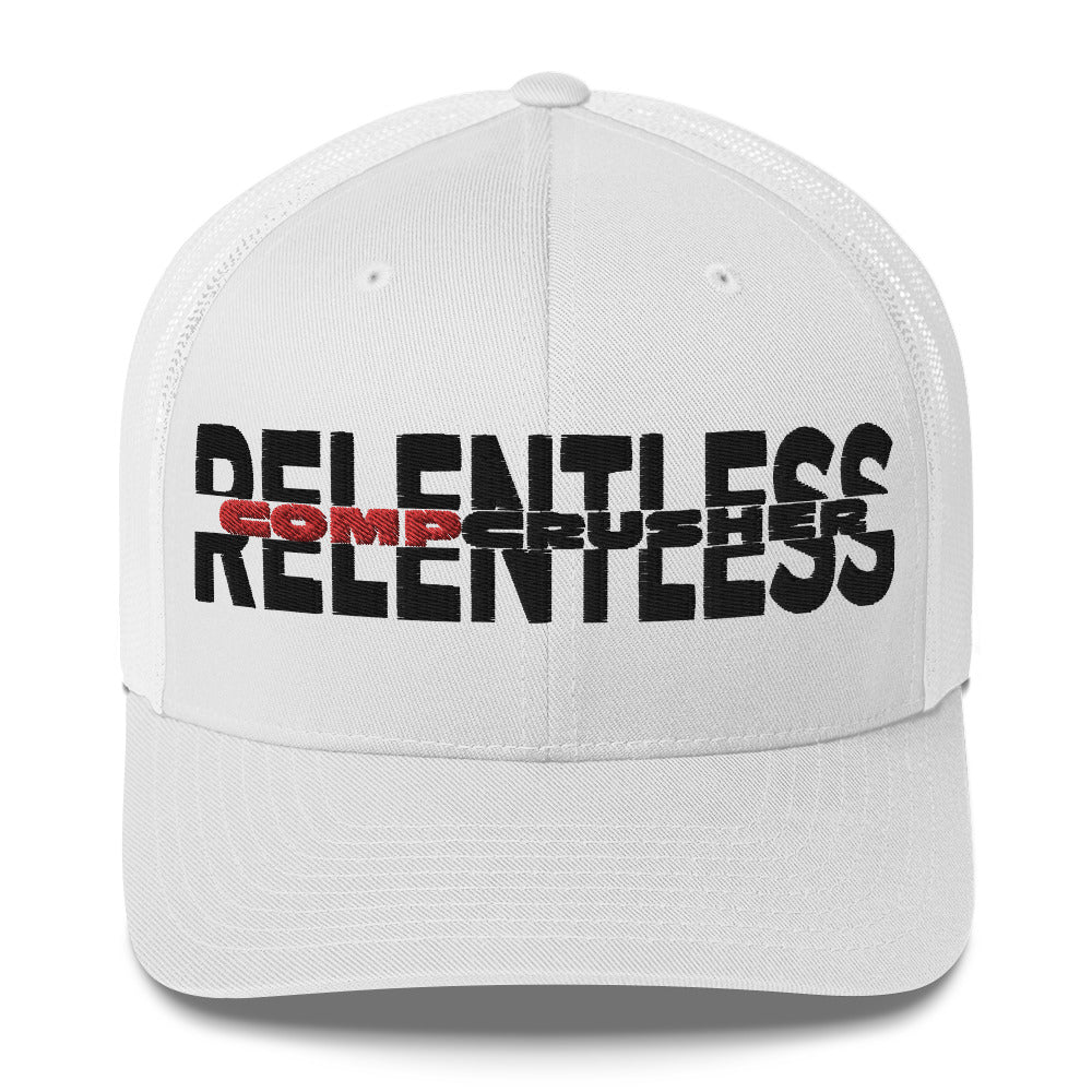 RELENTLESS COMPCRUSHER TRUCKER HAT