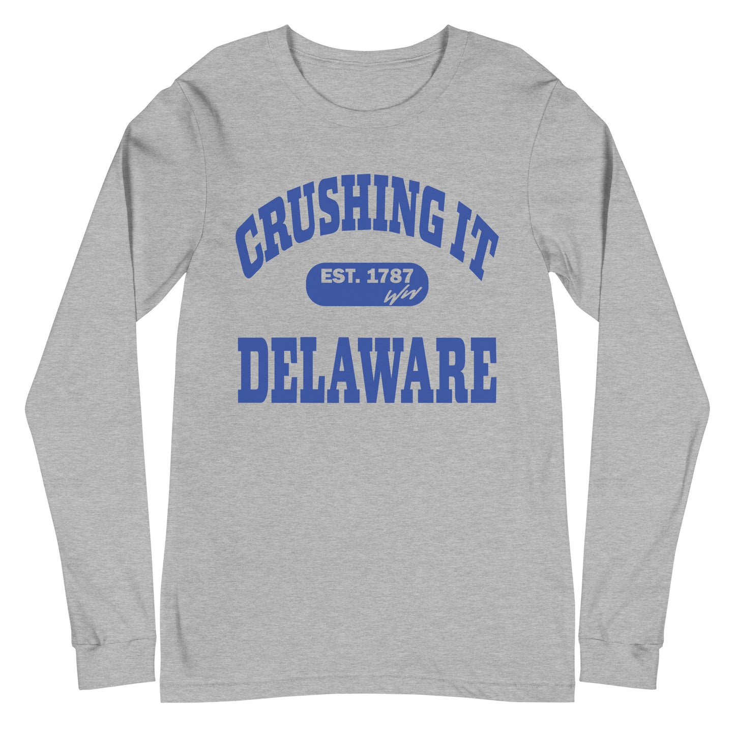 CRUSHING IT DELAWARE LONG SLEEVE TEE