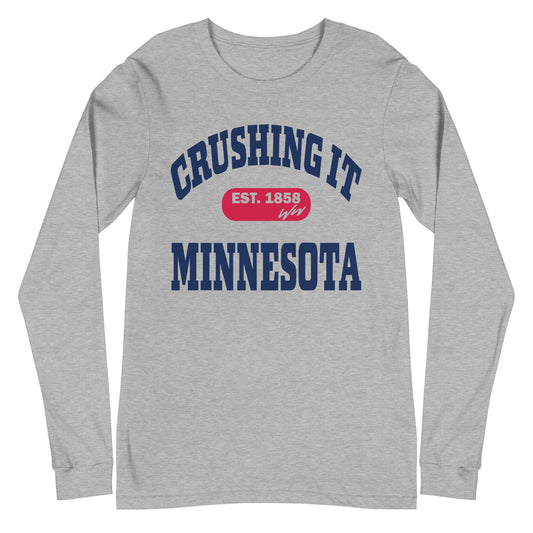 CRUSHING IT MINNESOTA LONG SLEEVE TEE