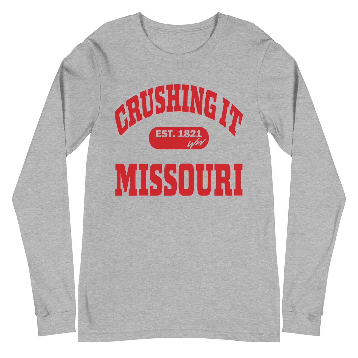 CRUSHING IT MISSOURI LONG SLEEVE TEE