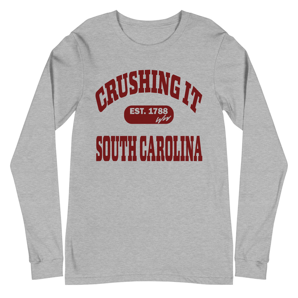 CRUSHING IT SOUTH CAROLINA LONG SLEEVE TEE