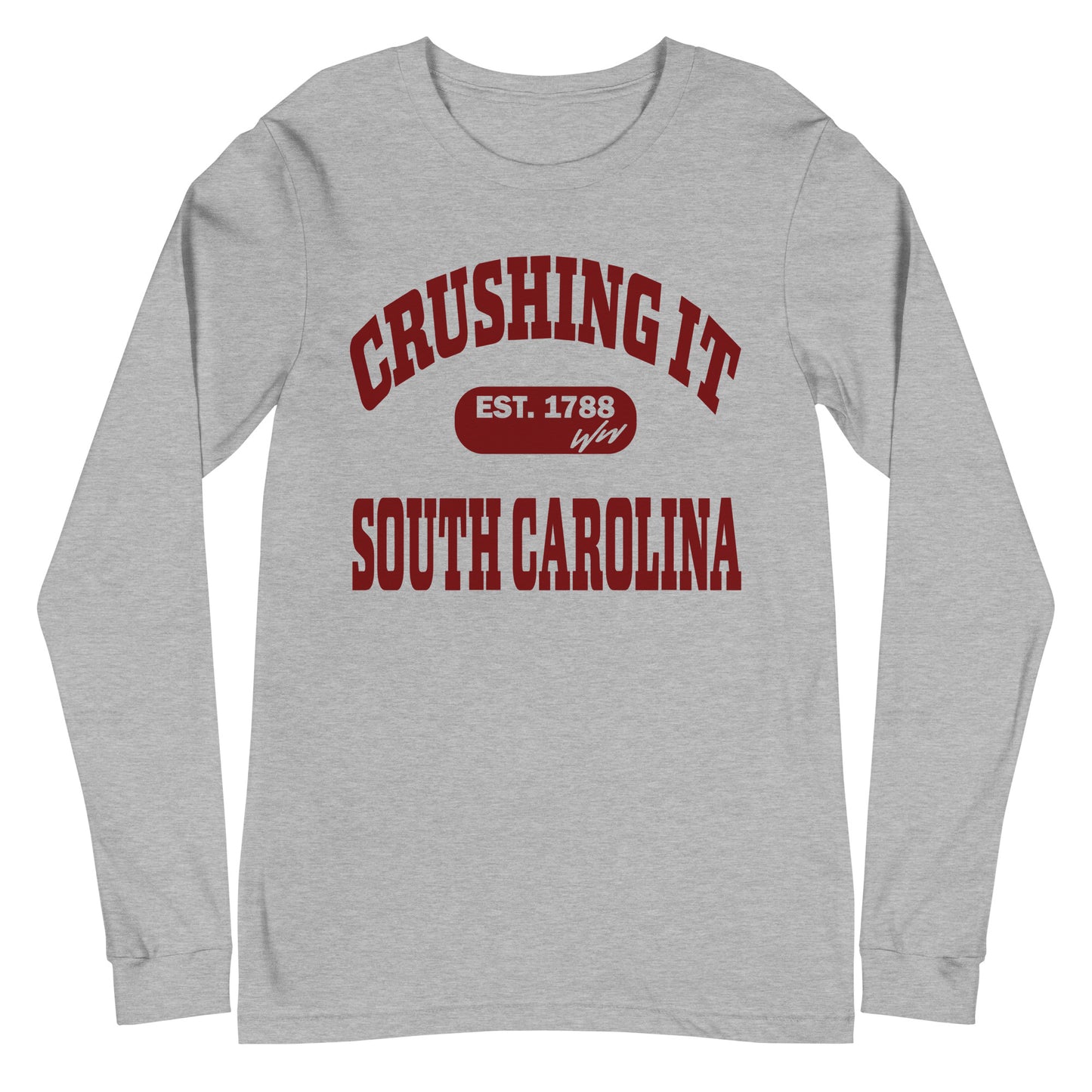 CRUSHING IT SOUTH CAROLINA LONG SLEEVE TEE