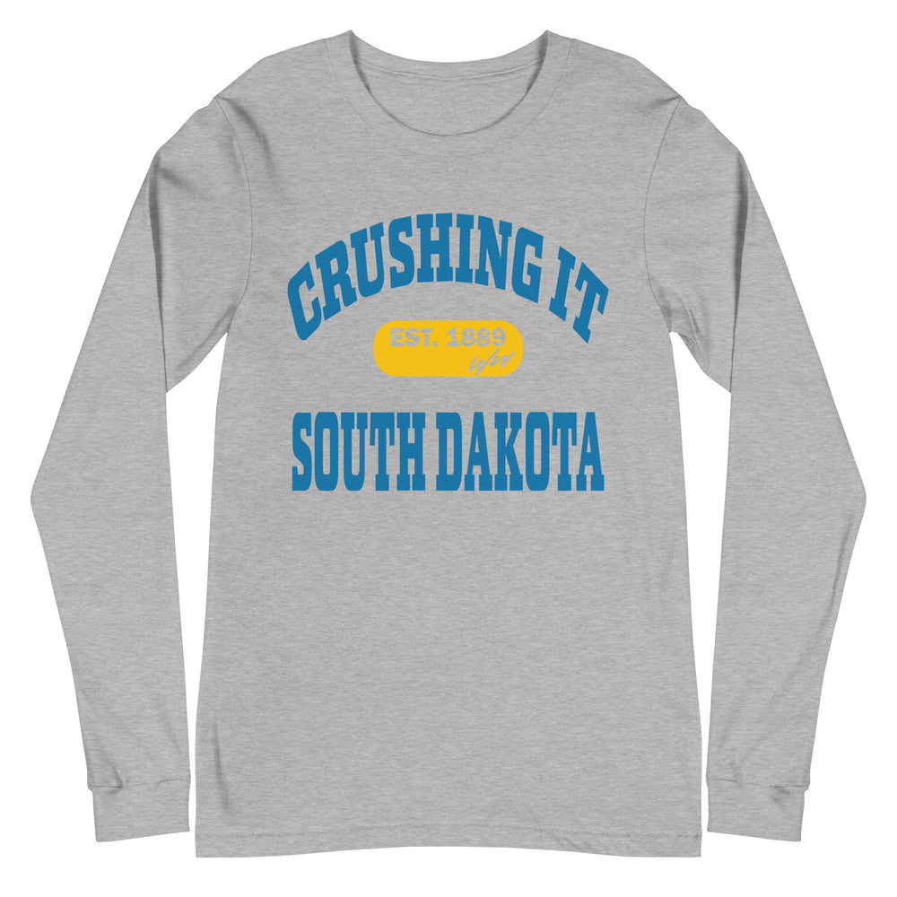 CRUSHING IT SOUTH DAKOTA LONG SLEEVE TEE