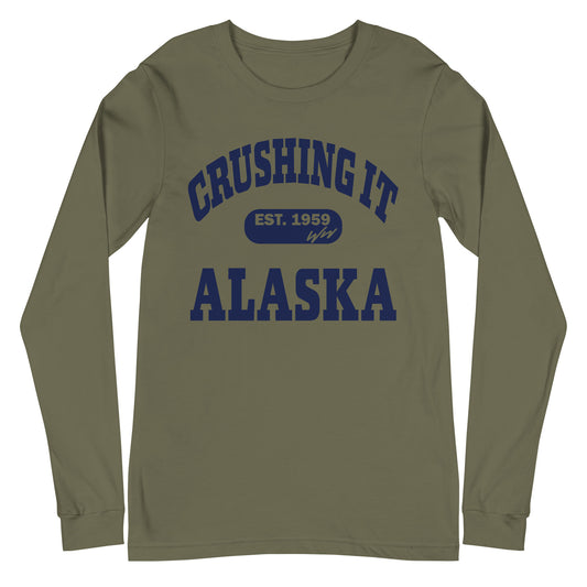 CRUSHING IT ALASKA LONG SLEEVE TEE