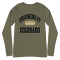 CRUSHING IT COLORADO BLACK LONG SLEEVE TEE