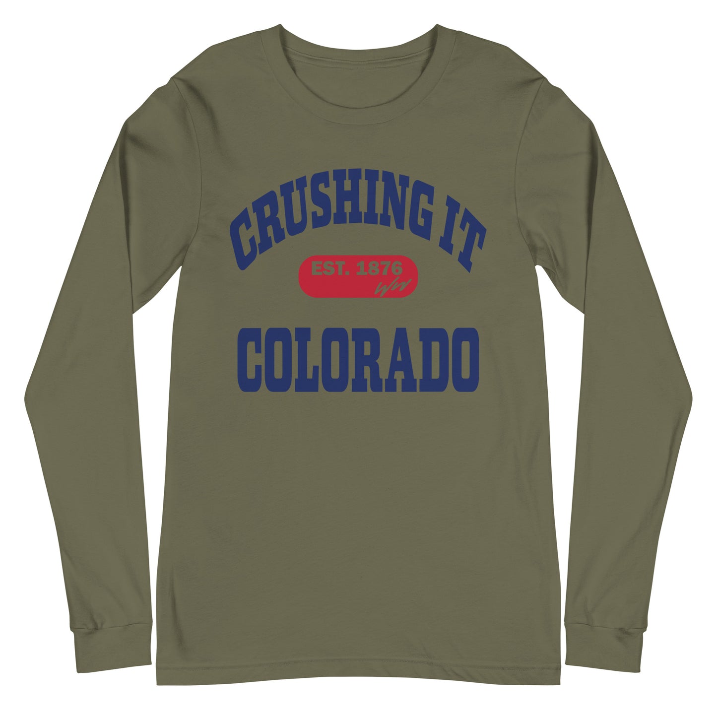 CRUSHING IT COLORADO LONG SLEEVE TEE