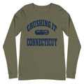 CRUSHING IT CONNECTICUT LONG SLEEVE TEE