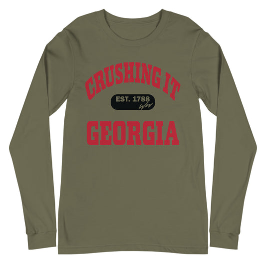 CRUSHING IT GEORGIA LONG SLEEVE TEE