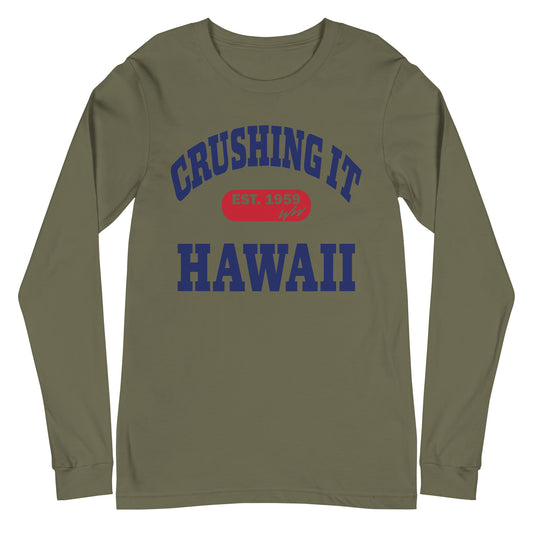 CRUSHING IT HAWAII LONG SLEEVE TEE