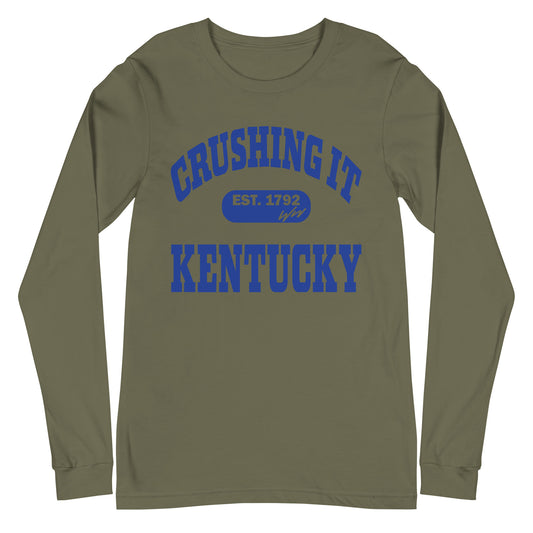 CRUSHING IT KENTUCKY LONG SLEEVE TEE