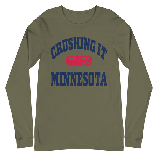 CRUSHING IT MINNESOTA LONG SLEEVE TEE