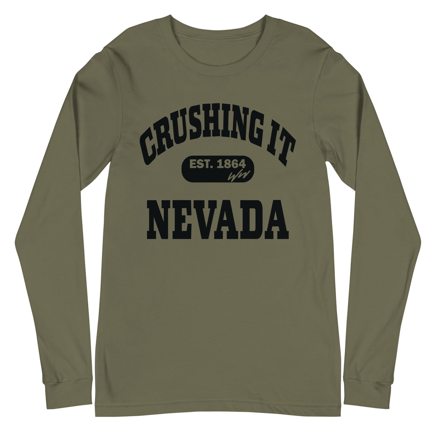 CRUSHING IT NEVADA LONG SLEEVE TEE