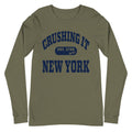 CRUSHING IT NEW YORK BLUE LONG SLEEVE TEE