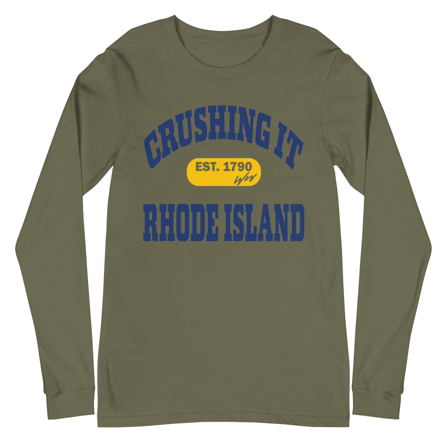 CRUSHING IT RHODE ISLAND LONG SLEEVE TEE