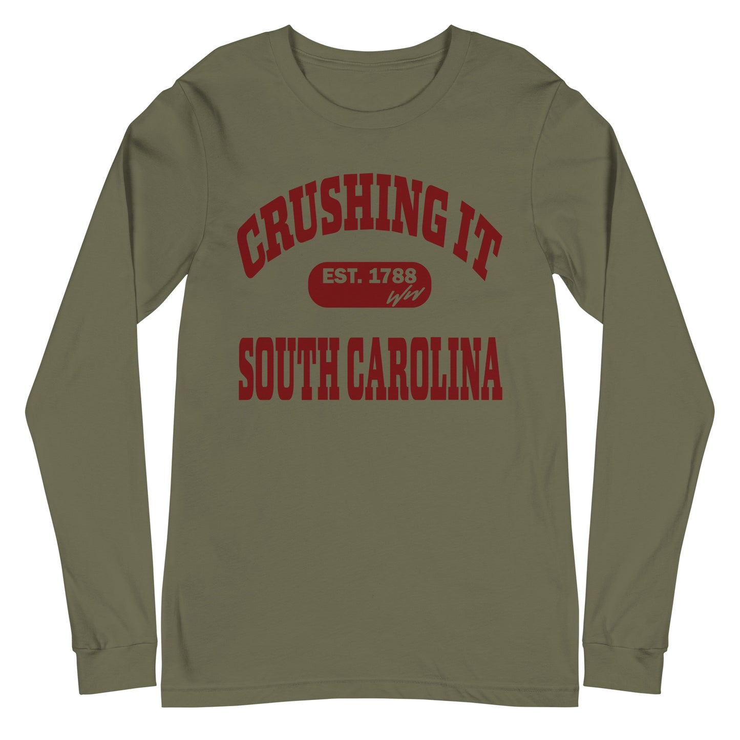 CRUSHING IT SOUTH CAROLINA LONG SLEEVE TEE