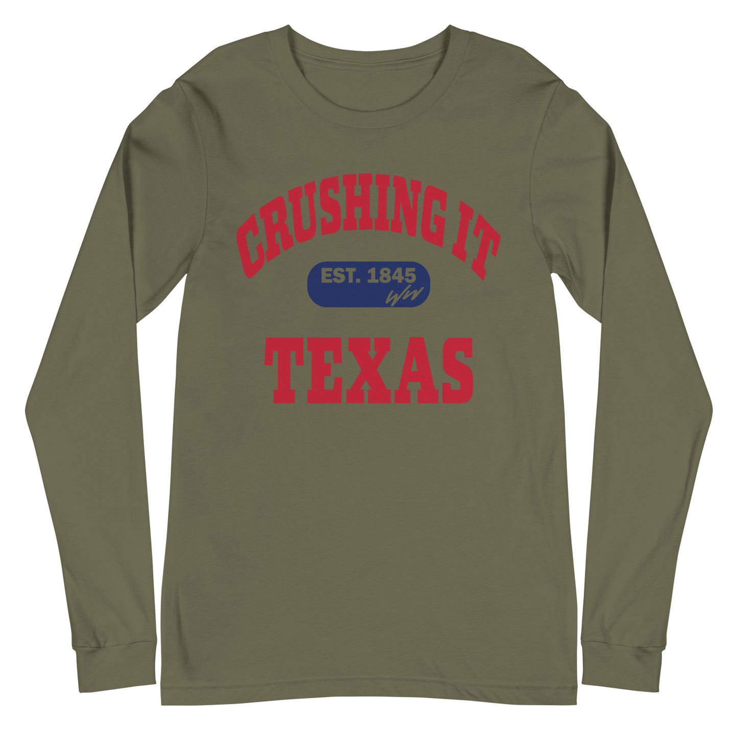 CRUSHING IT TEXAS LONG SLEEVE TEE