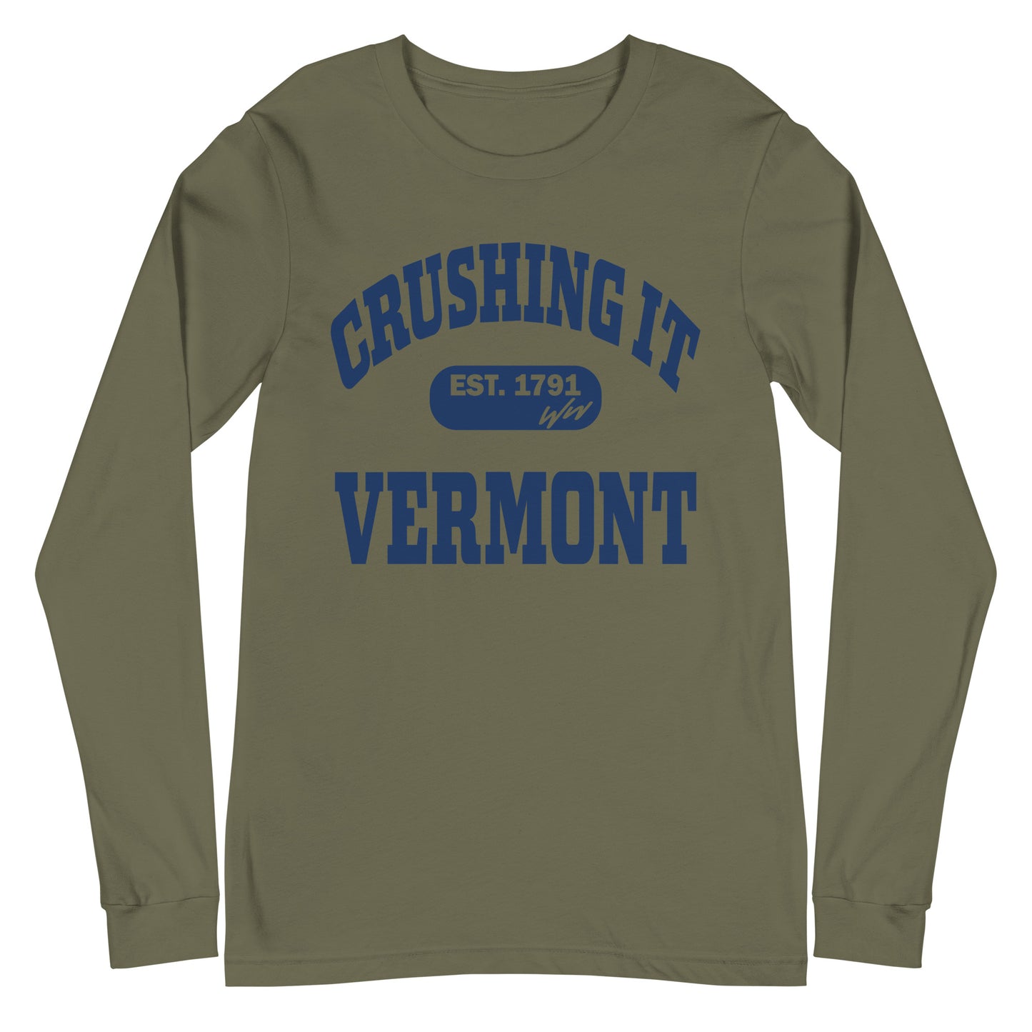 CRUSHING IT VERMONT LONG SLEEVE TEE