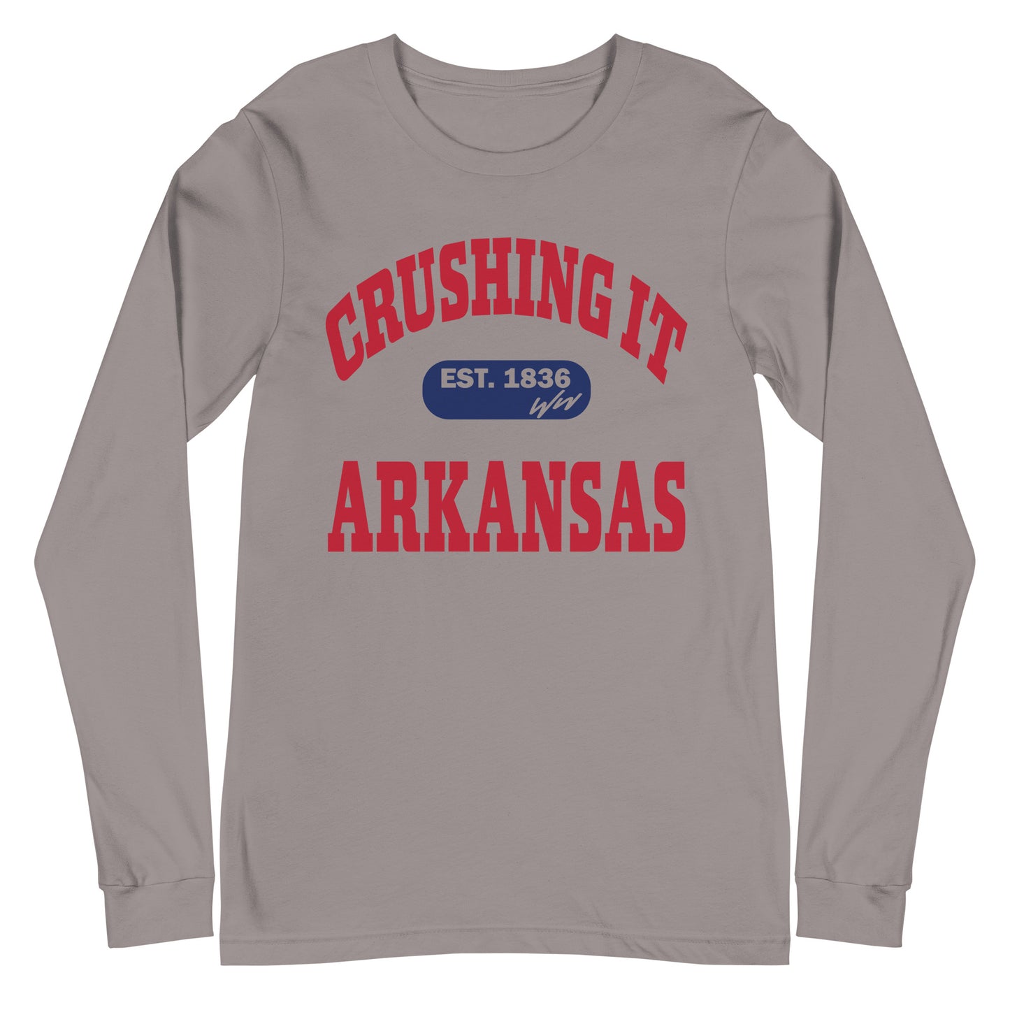 CRUSHING IT ARKANSAS LONG SLEEVE TEE