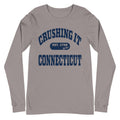 CRUSHING IT CONNECTICUT LONG SLEEVE TEE