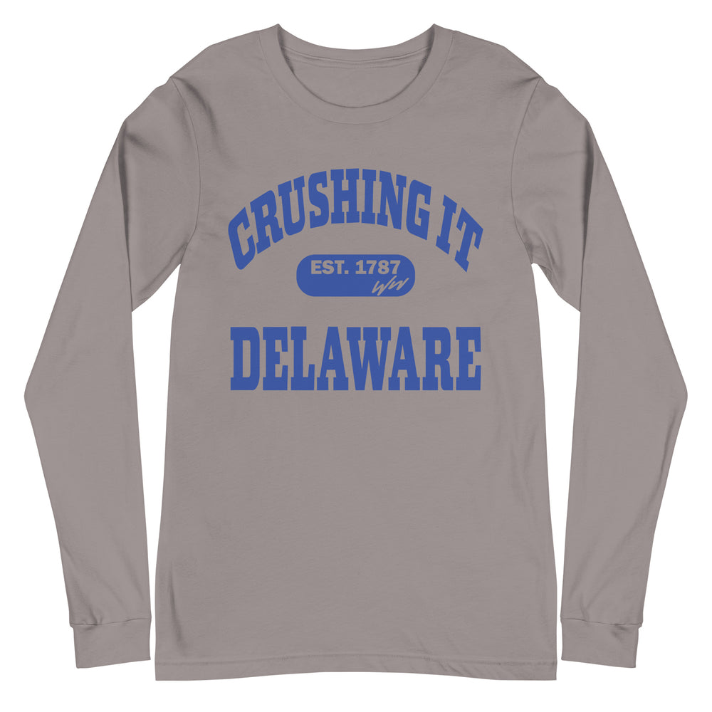 CRUSHING IT DELAWARE LONG SLEEVE TEE