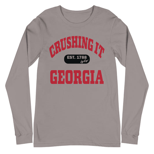 CRUSHING IT GEORGIA LONG SLEEVE TEE