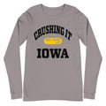 CRUSHING IT IOWA LONG SLEEVE TEE