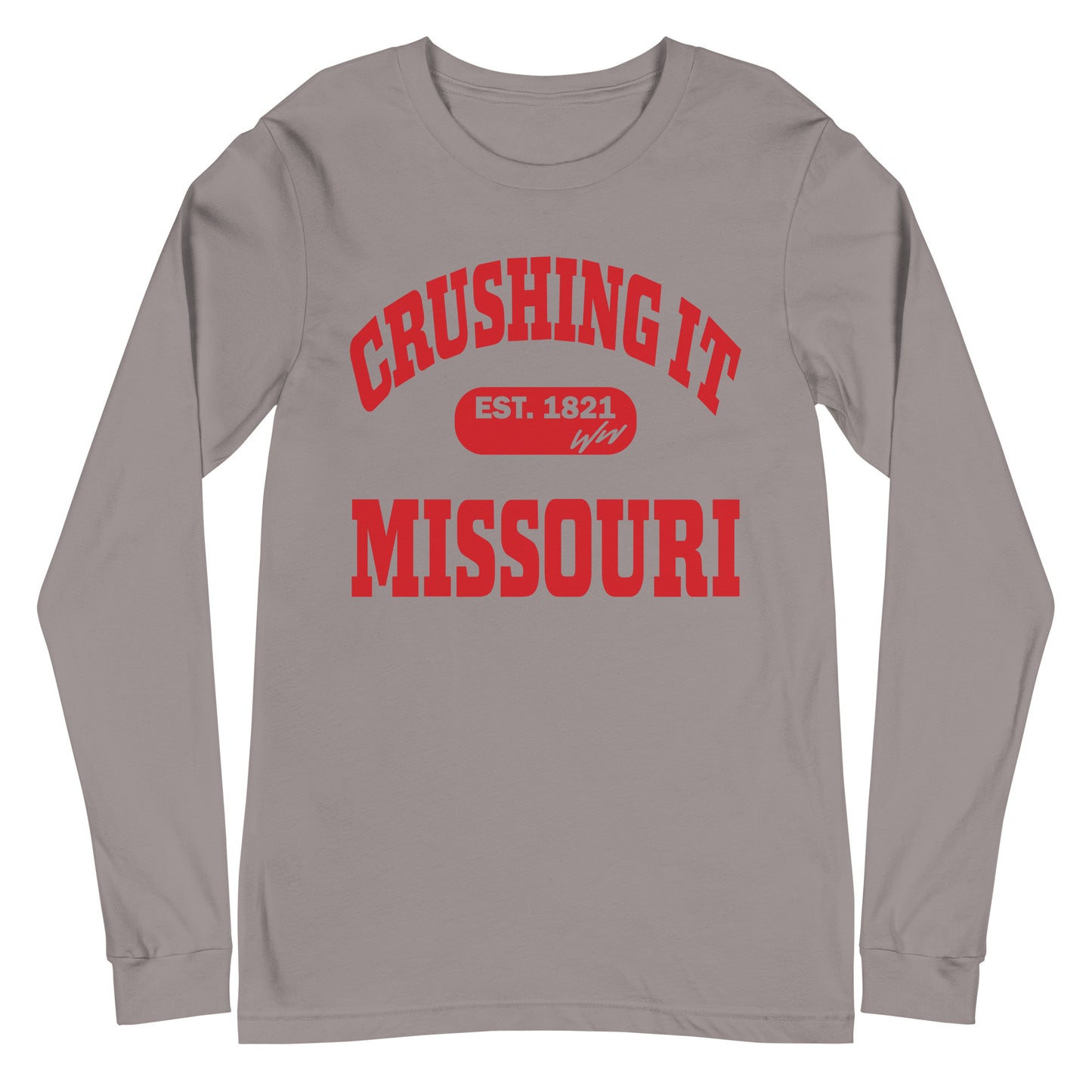 CRUSHING IT MISSOURI LONG SLEEVE TEE