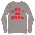 CRUSHING IT NEBRASKA LONG SLEEVE TEE