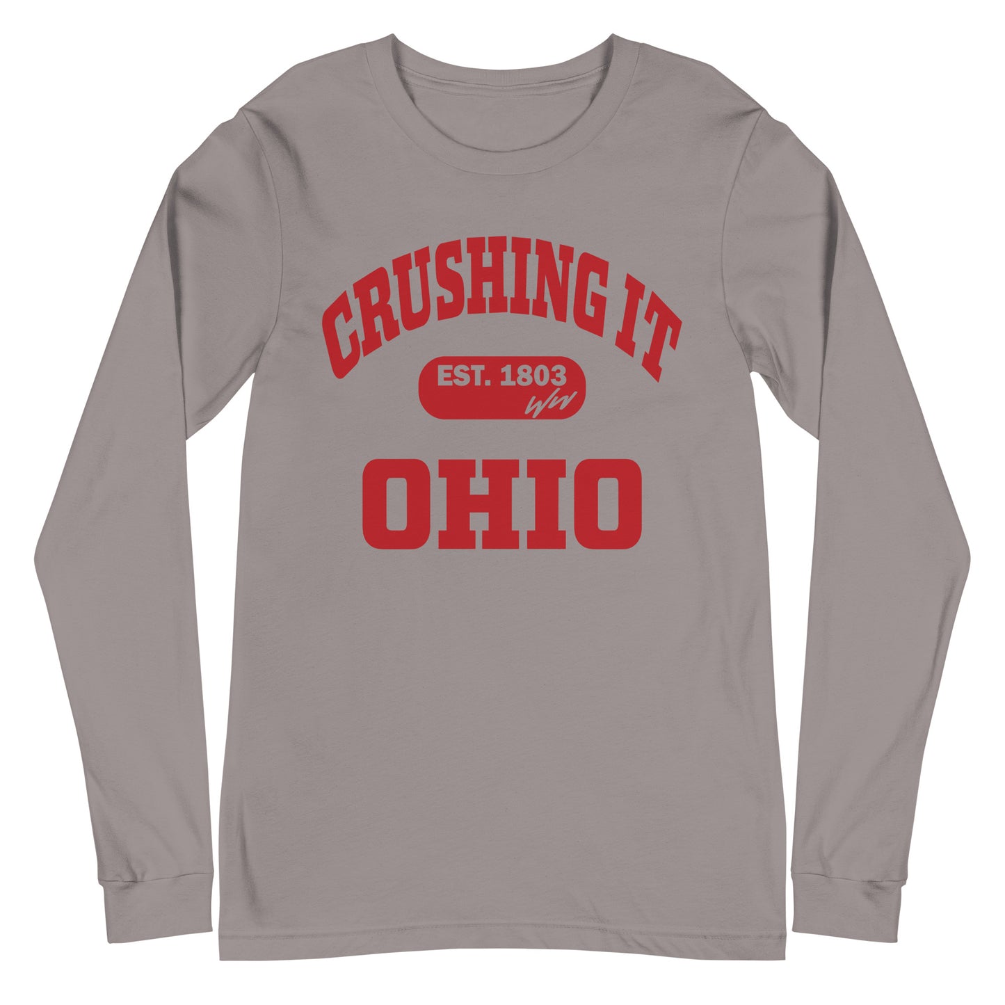 CRUSHING IT OHIO LONG SLEEVE TEE