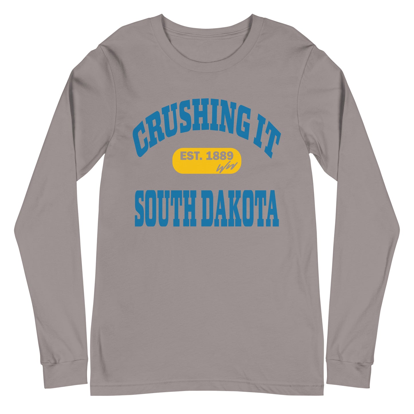 CRUSHING IT SOUTH DAKOTA LONG SLEEVE TEE