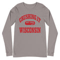 CRUSHING IT WISCONSIN LONG SLEEVE TEE