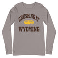 CRUSHING IT WYOMING LONG SLEEVE TEE