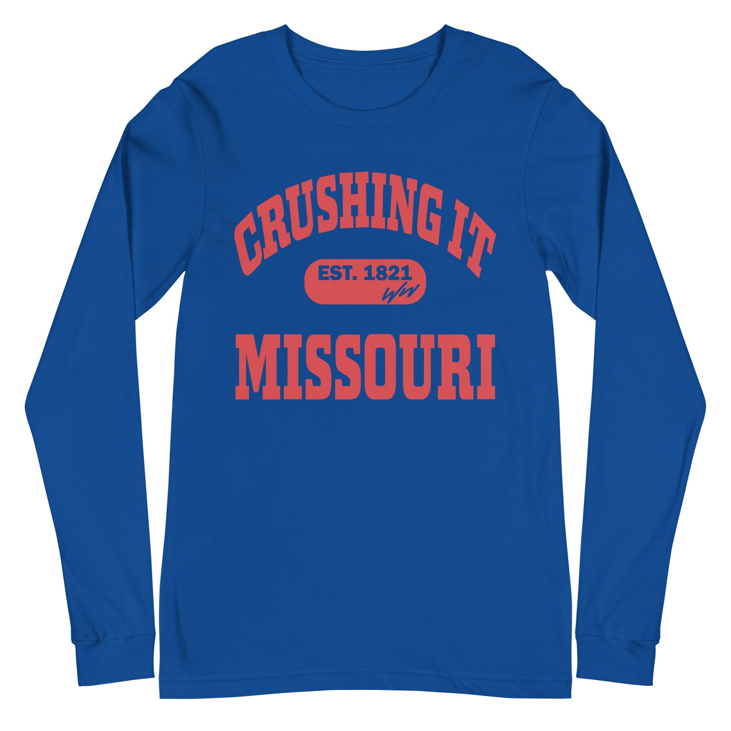 CRUSHING IT MISSOURI LONG SLEEVE TEE