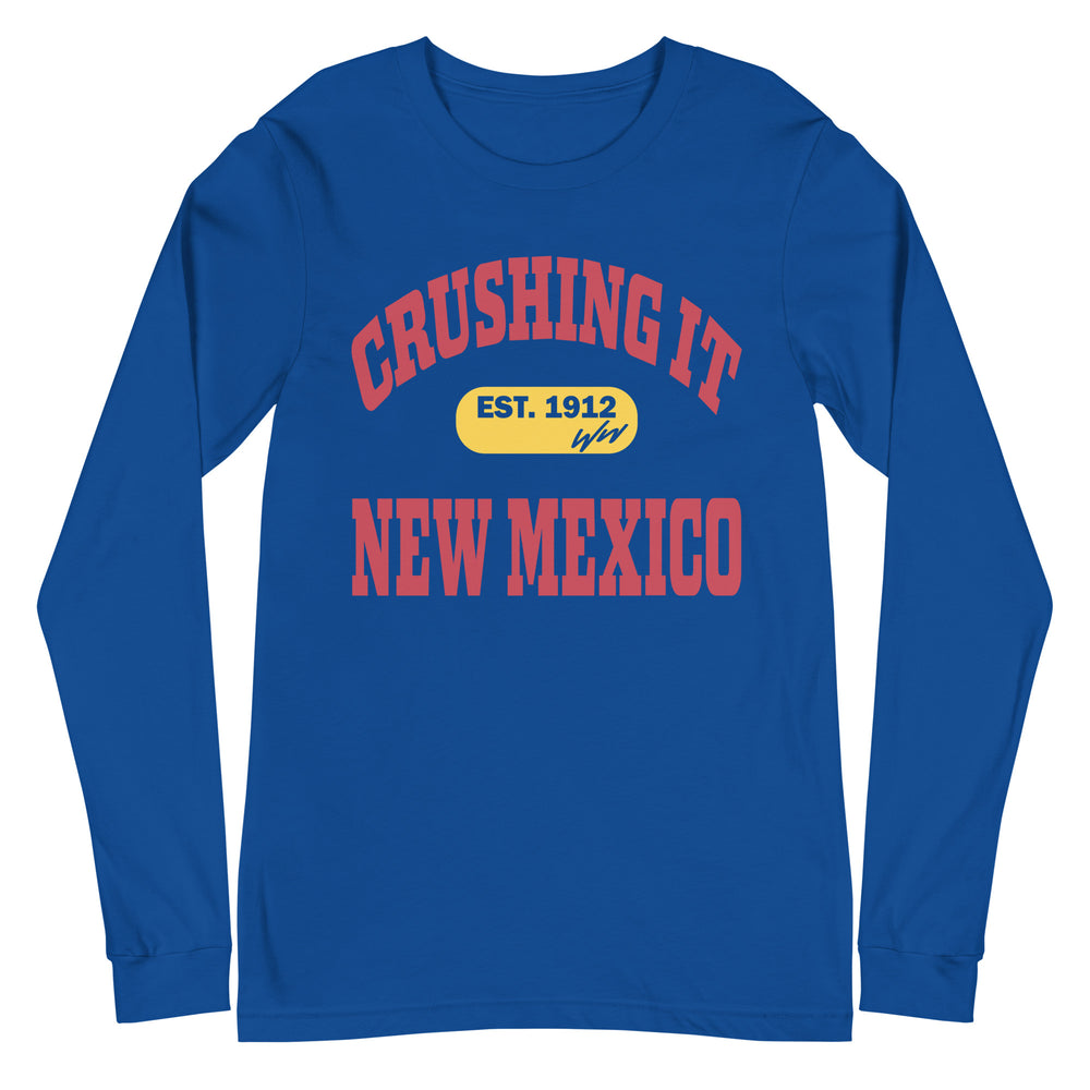 CRUSHING IT NEW MEXICO LONG SLEEVE TEE