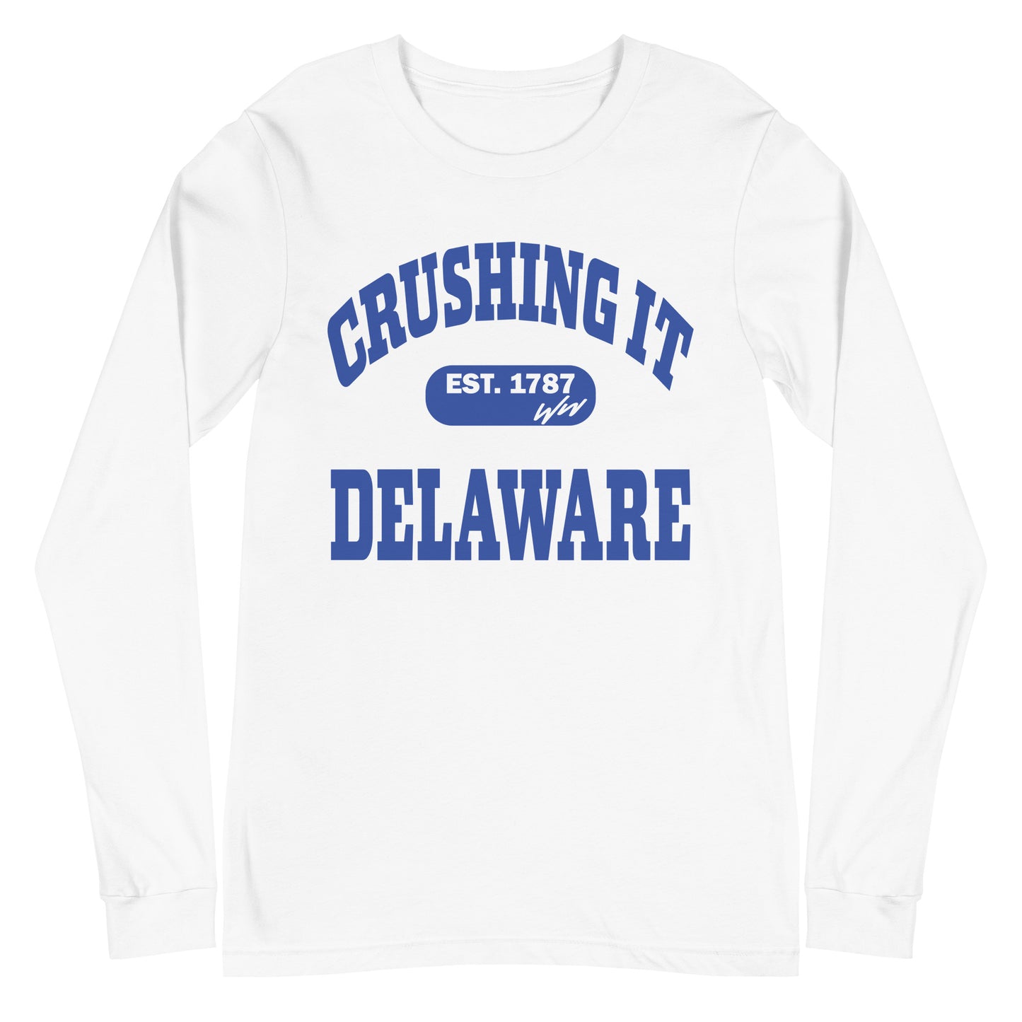 CRUSHING IT DELAWARE LONG SLEEVE TEE