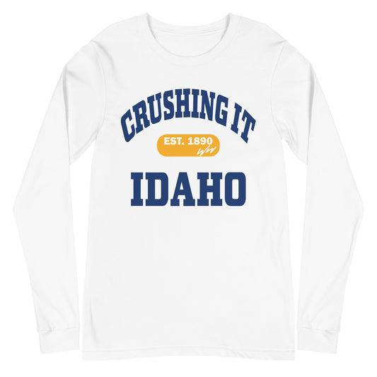 CRUSHING IT IDAHO LONG SLEEVE TEE