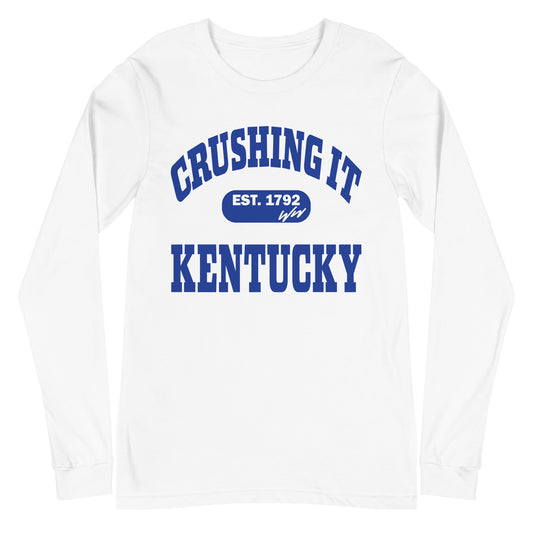 CRUSHING IT KENTUCKY LONG SLEEVE TEE