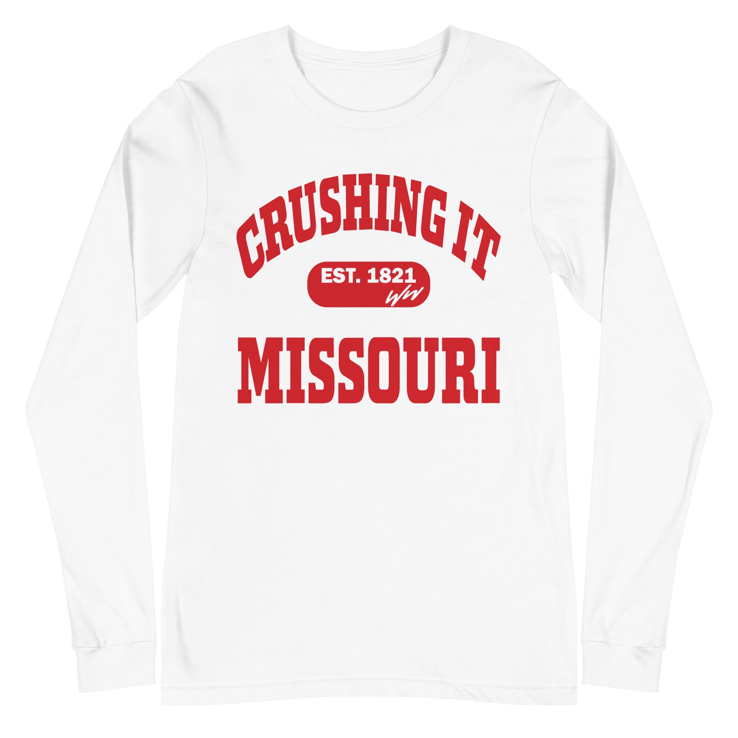 CRUSHING IT MISSOURI LONG SLEEVE TEE