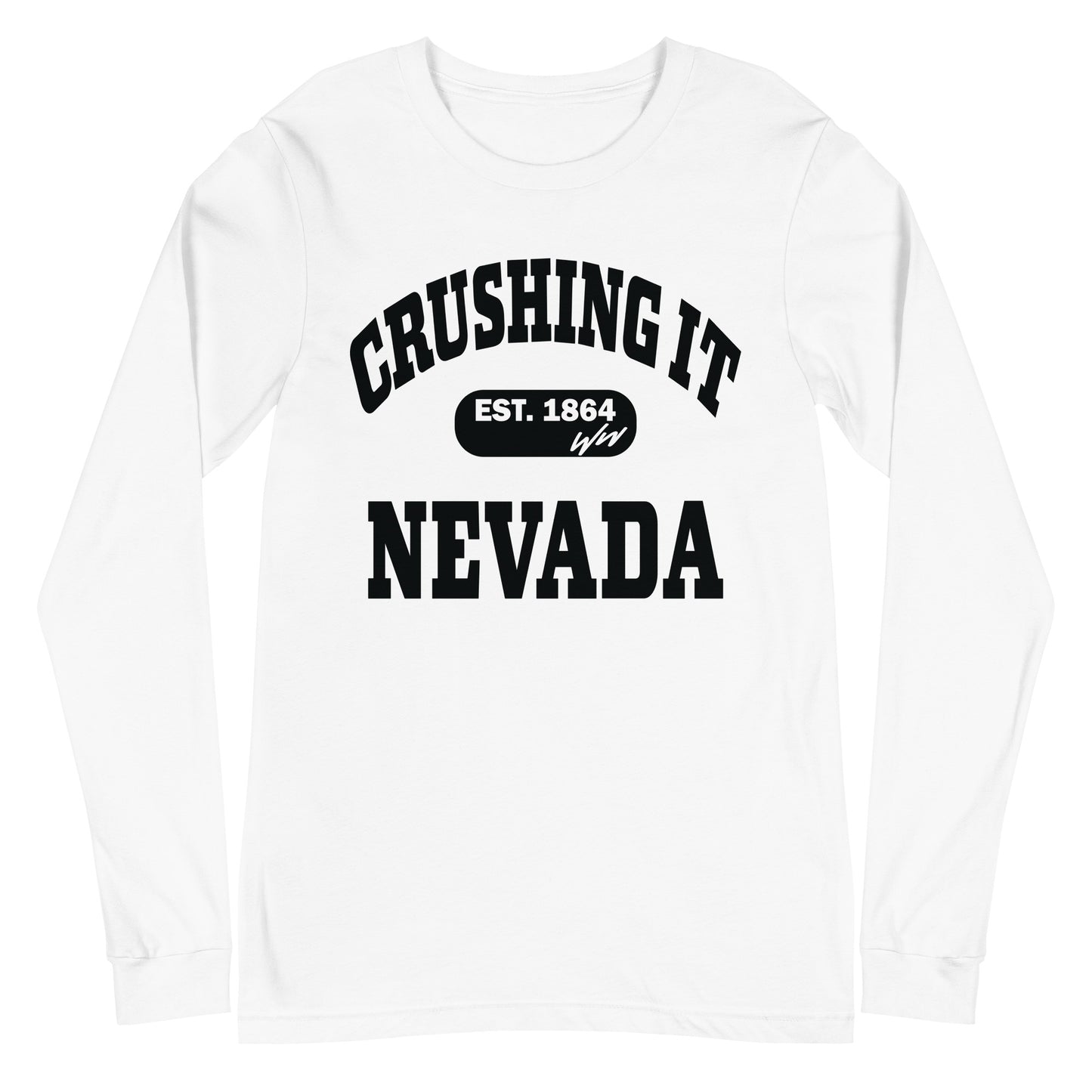 CRUSHING IT NEVADA LONG SLEEVE TEE