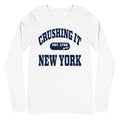 CRUSHING IT NEW YORK BLUE LONG SLEEVE TEE