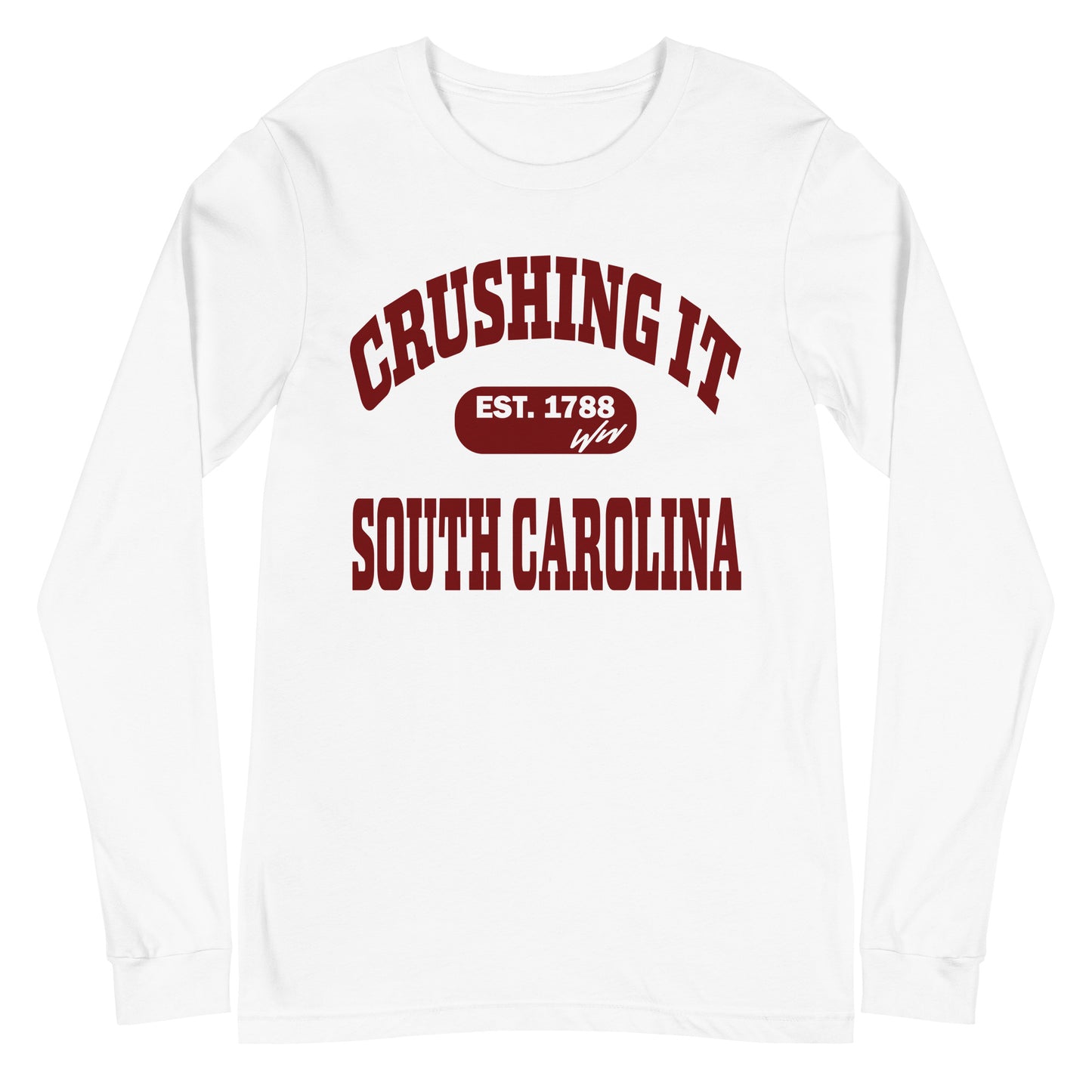 CRUSHING IT SOUTH CAROLINA LONG SLEEVE TEE