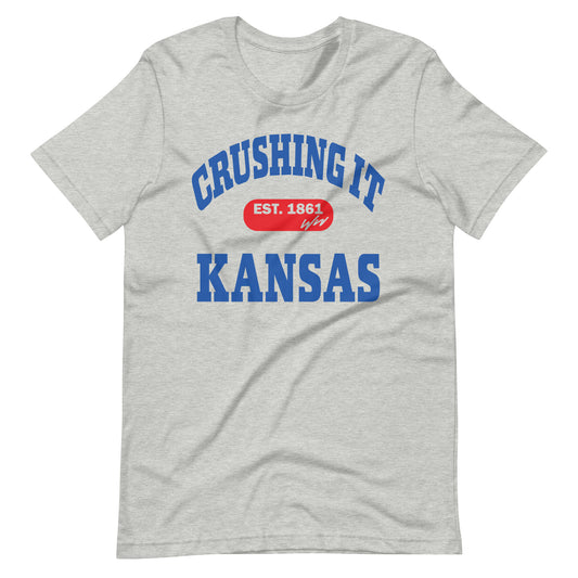 CRUSHING IT KANSAS TEE