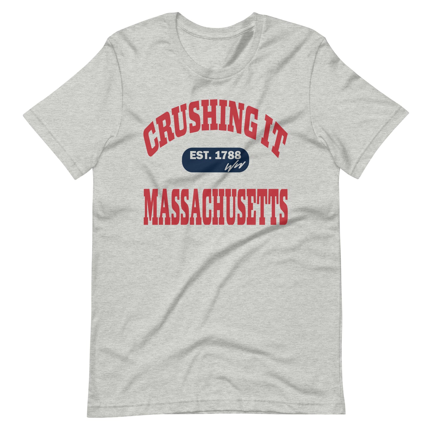 CRUSHING IT MASSACHUSETTS TEE