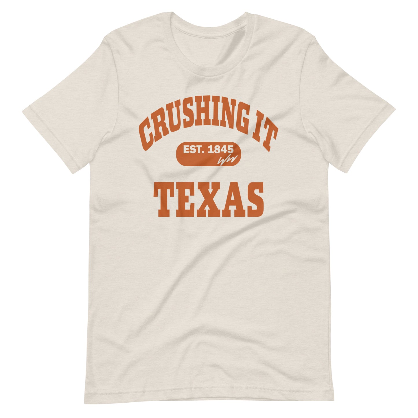 CRUSHING IT TEXAS RUST TEE