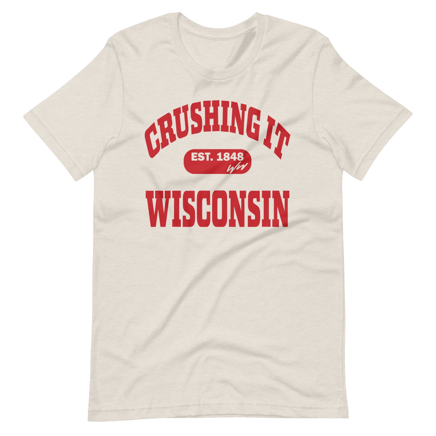 CRUSHING IT WISCONSIN TEE