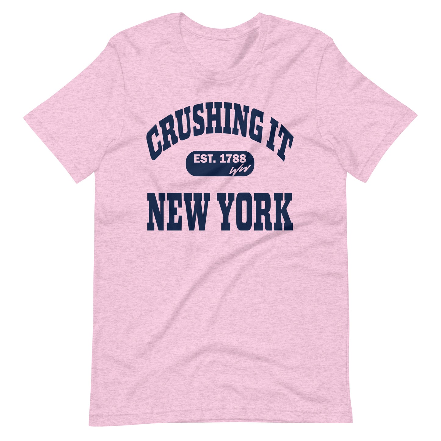 CRUSHING IT NEW YORK BLUE TEE