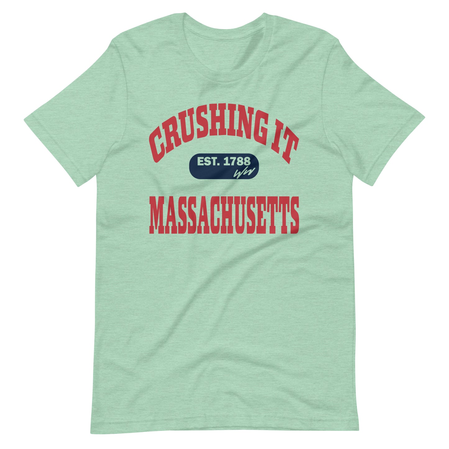 CRUSHING IT MASSACHUSETTS TEE